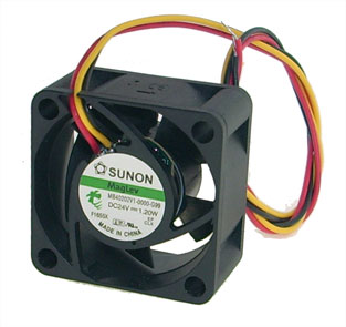 24Vdc 40mm X 20mm 3 WIRE COOLING FAN