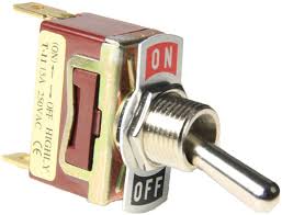 TOGGLE LARGE SPST ON-OFF SWITCH