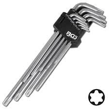 9PC ALLEN KEYS SPLINE