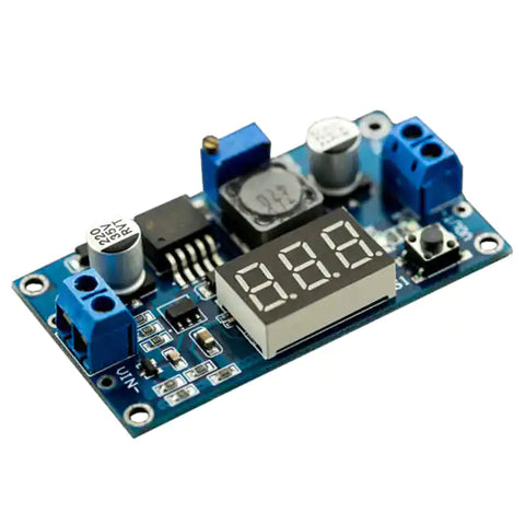 LM2596 AJUSTABLE BUCK STEP DOWN POWER MODULE WITH DISPLAY